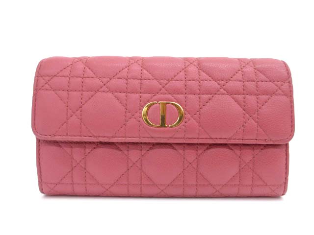 クリスチャンディオール Christian Dior CARO ロング ウォレット