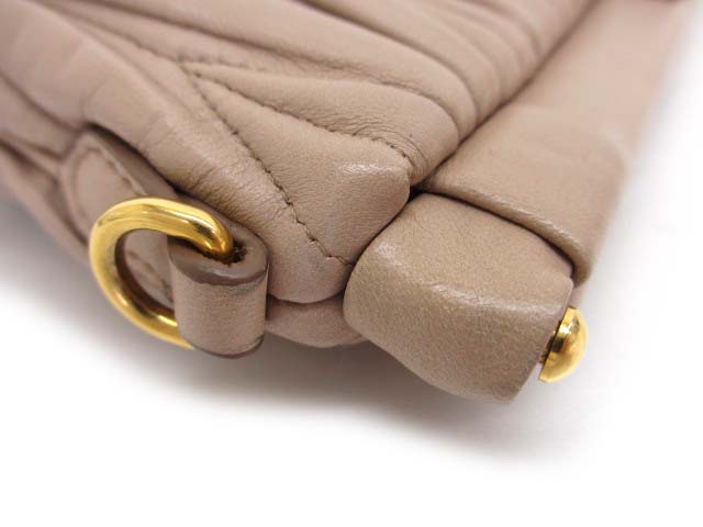 ミュウミュウ ショルダーバッグ/クラッチバッグ 2way RP0356