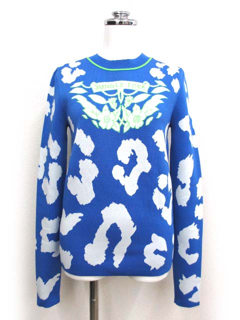 エルメス HERMES 22AW ジャングルラブ Jungle Love ニット セーター 34  