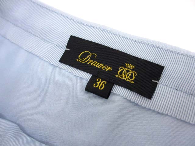 ドゥロワー Drawer D RT1 C LACE WRAP SK 36 レースラップスカート  