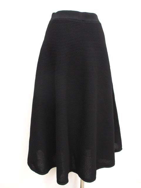 マディソンブルー MADISONBLUE 24SS FLARE SK MESH スカート 02 ニット  