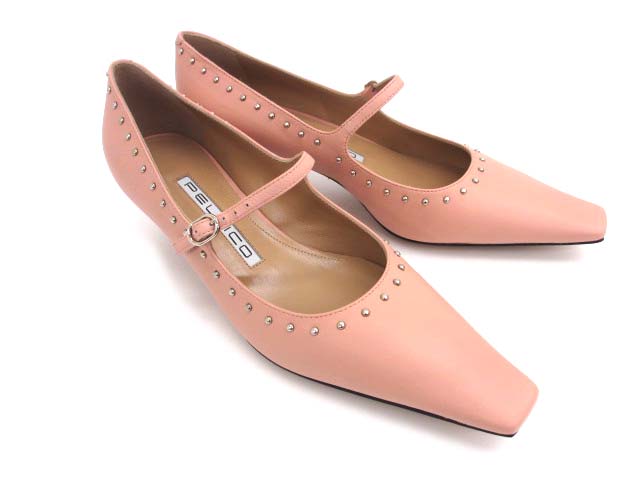 新品☆ペリーコ パンプス スタッズ くさかっ PELLICO