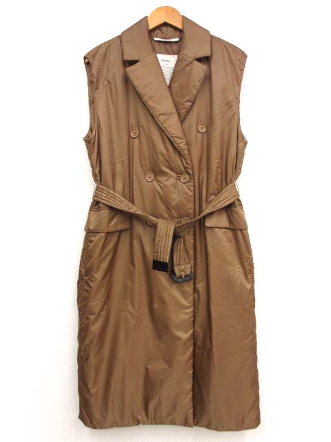 マックスマーラ MAX MARA The Cube CAMELUXE 22AW ダウンジレ Greenw 
