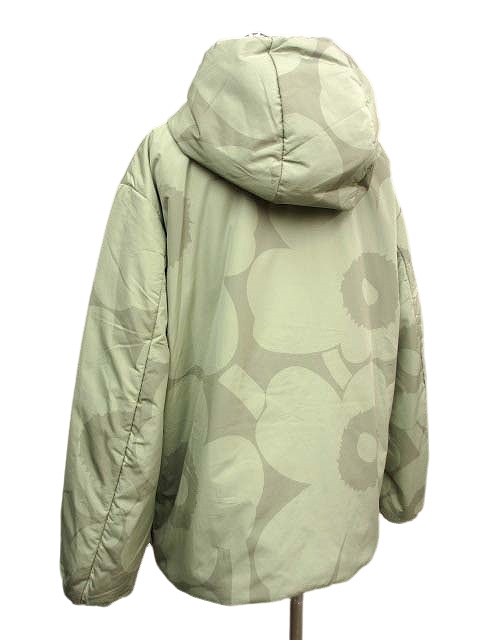 マリメッコ marimekko 24AW Vektori Unikko コート XS リバーシブル 