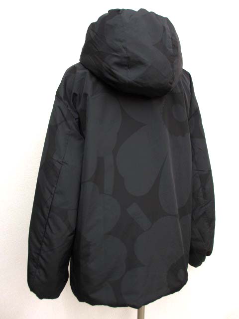 マリメッコ marimekko 24AW Vektori Unikko コート XS リバーシブル 