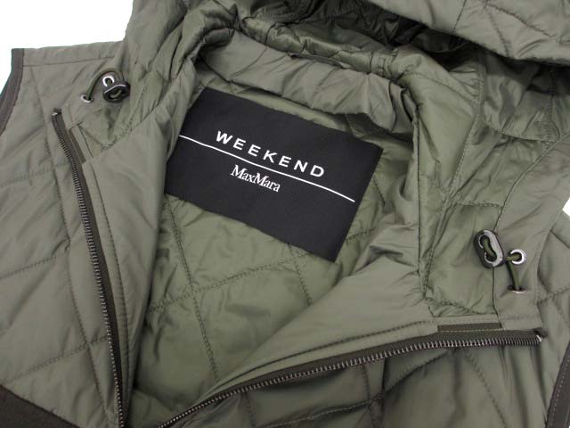 Weekend マックスマーラ NASTRO キルティング＆ウール ベスト 34