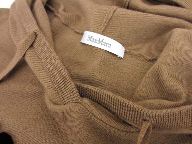 マックスマーラ MAX MARA 25SS スフィンジェ SFINGE ウール フーディー