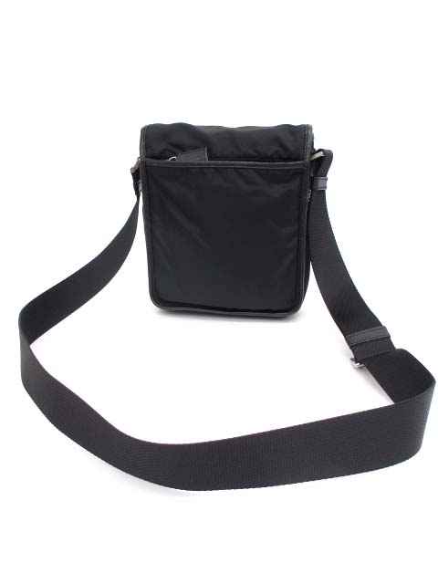 プラダ PRADA V167 ナイロン×サフィアーノ クロスボディ ショルダー