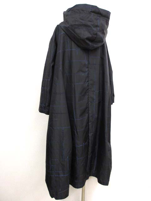美品 センソユニコ 慈雨 ジウ 2023 ナイロン フーデッドコート 40 ジウ 慈雨 2023 ナイロン フーデッドコート 40 レディース 060