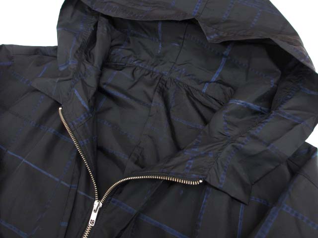 ジウ 慈雨 2023 ナイロン フーデッドコート 40 レディース 060