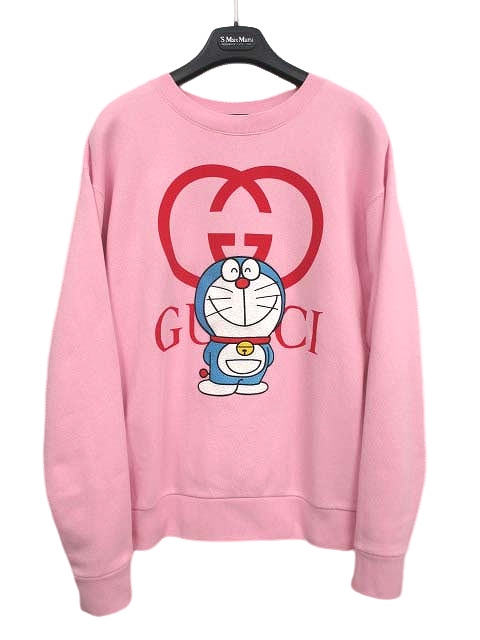 グッチ GUCCI ドラえもん 21SS クルーネック スウェット トレーナー XS