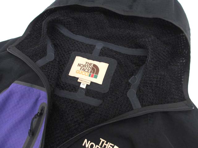 グッチ GUCCI ×ノースフェイス 663909 テクニカルジャージー フリース