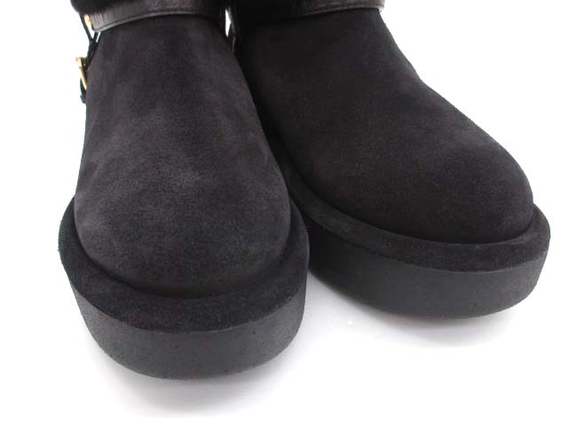 美品 ルイヴィトン 23-24AW アスペンライン シアリング アンクルブーツ ルイヴィトン LOUIS VUITTON 23-24AW アスペンライン シアリング