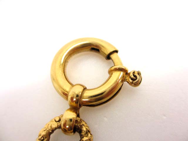 シャネル CHANEL 93P ココマーク クローバー 溶岩モチーフ