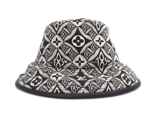 【美品】LOUIS VUITTONルイヴィトン モノグラムフェルトバケットハット バケットハット ルイヴィトン