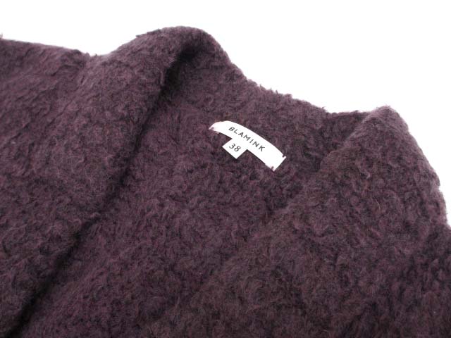 ブラミンク BLAMINK 24AW ウールカシミヤ3Gベスト 38 7918-230-0110 ブラミンク BLAMINK 24AW ウールカシミヤ3Gベスト 38 7918-230-0110