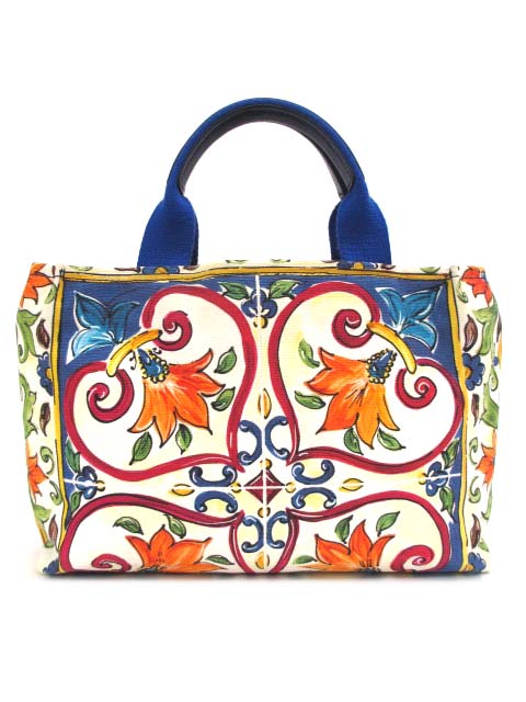 ドルチェ&ガッバーナ ドルガバ DOLCE&GABBANA マヨリカプリント 