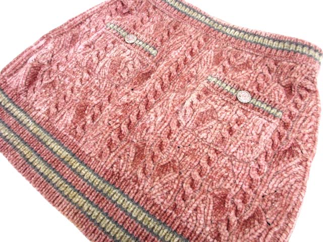 【中古】シャネル CHANEL 22AW ケーブルニット カーディガン スカート セットアップ ココマーク P73535/P73533 レディース シャネル CHANEL 22AW ケーブルニット カーディガン スカート