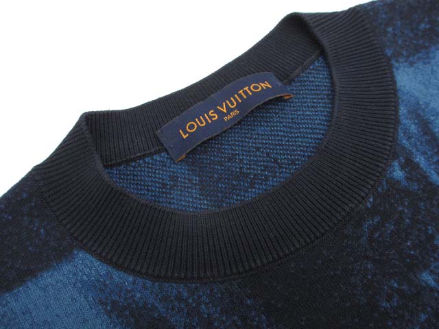 ルイヴィトン LOUIS VUITTON 21AW ダミエ ソルト ジャガード ニット 