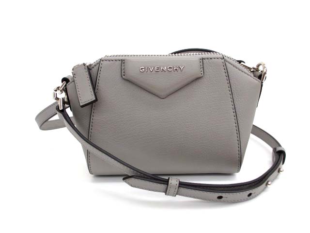 ジバンシィ GIVENCHY グレインレザー ナノ アンティゴナ ショルダー 