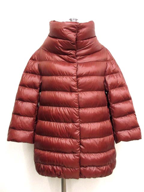ヘルノ HERNO PI0043D ソフィア ダウンジャケット 40 スタンドカラー レディース