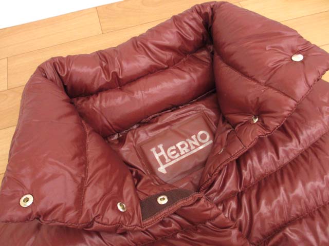 ヘルノ HERNO PI0043D ソフィア ダウンジャケット 40 スタンドカラー レディース
