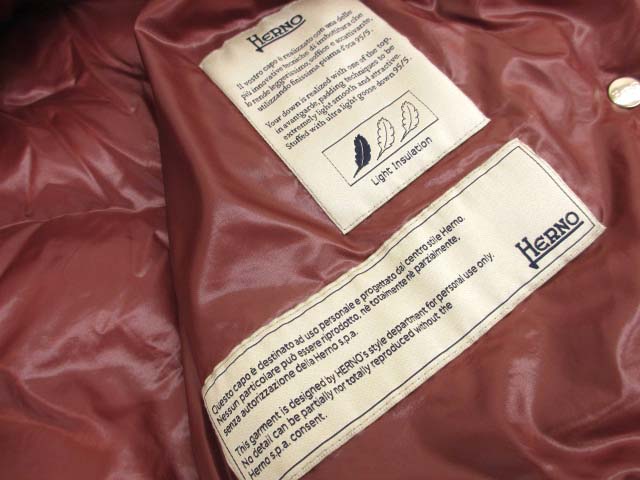 ヘルノ HERNO PI0043D ソフィア ダウンジャケット 40 スタンドカラー レディース