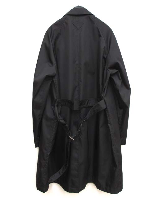 プラダ PRADA SGC745 Re-Nylon ナイロン トレンチコート 48 メンズ 060