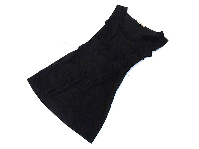See By Chloe シーバイクロエ シャドー花柄タイトワンピース黒f36 国内正規 Y 中古 061 ベクトルパーク