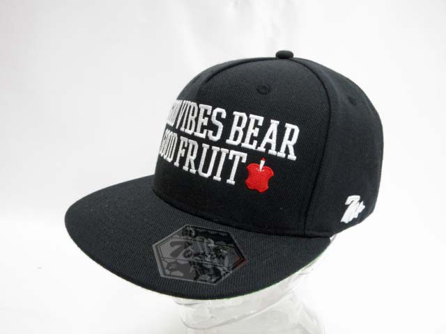 セブンユニオン 7union irie mural キャップ 帽子 刺繍装飾 黒 F 
