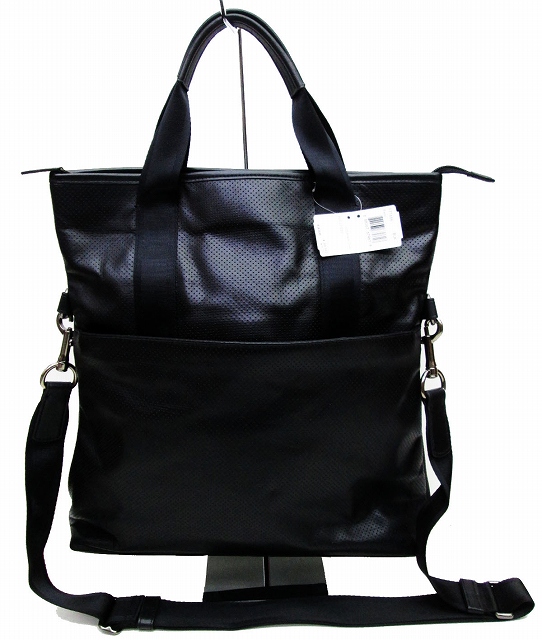 未使用品 コーチ COACH f71684 2way パンチング レザー トート バッグ 