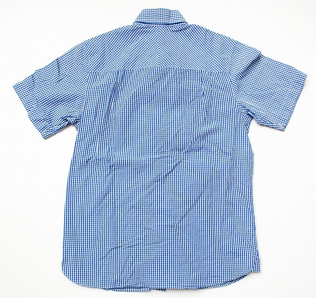 フレッドペリー ギンガムチェック オープンカラーシャツ Sサイズ 半袖シャツ フレッドペリー FRED PERRY ボタンダウン ギンガムチェック 半袖