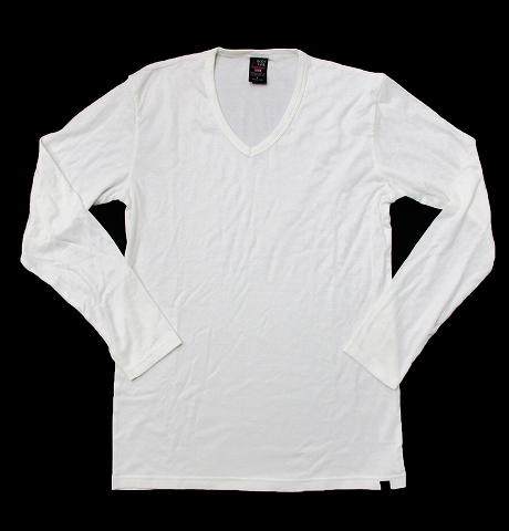 未使用品 エドウィン Edwin Body Fire 長袖 Vネック ロング Tシャツ