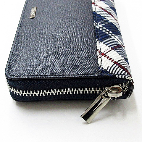 二つ折り財布（２０２４１５９８２９９０） | NEWYORKER (Men)/ニューヨーカー | 三越伊勢丹オンラインストア・通販【公式】 [ニューヨーカー]ウォレット・コインケース レザー＆ニューヨーカータータン ラウンドファスナー長財布 ウィメンズ 73905602