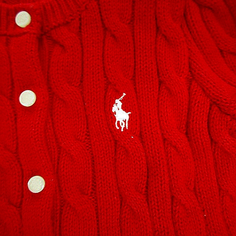 ラルフローレン RALPH LAUREN キッズ 子供服 長袖 ニット カーディガン