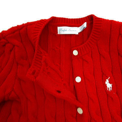 ラルフローレン RALPH LAUREN キッズ 子供服 長袖 ニット カーディガン