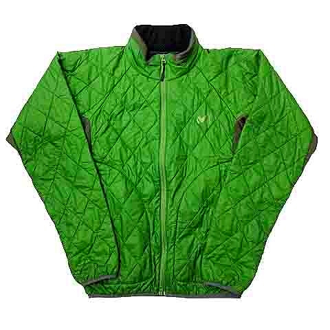 ミレー MILLET リバーシブル ナイロン 中綿 ジャケット XL 緑 グリーン 