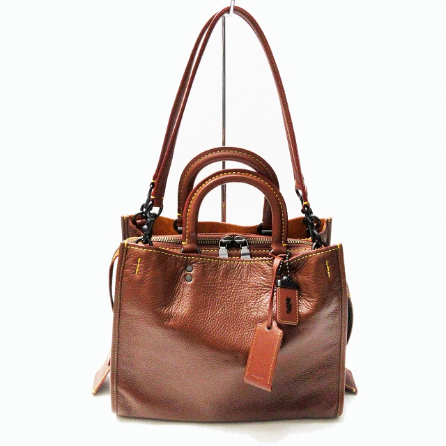 コーチ COACH 20315 ハンドバッグ ショルダー 2way ローググラブタン 