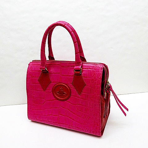 ヴィヴィアンウエストウッド Vivienne Westwood クロコ型押し フェイク 