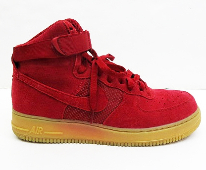 ナイキ Nike 601 Air Force 1 High 07 Lv8 ナイキ エア フォース 1 ハイ スエード ハイカット スニーカー 27 5cm 赤 レッド系 メンズ 064 ベクトルパーク