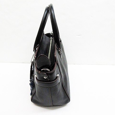 コーチ COACH 極美品 F59361 バタフライ スタッズ レザー 2WAY 