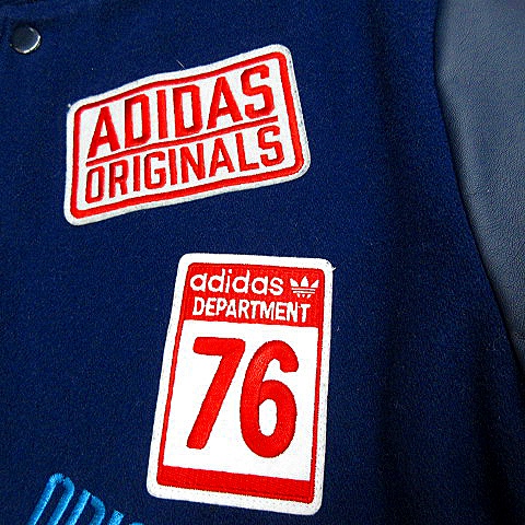 値下げ中　adidas スタジャン　花柄　紺色 楽天市場】adidas スタジャン（コート・ジャケット｜メンズ