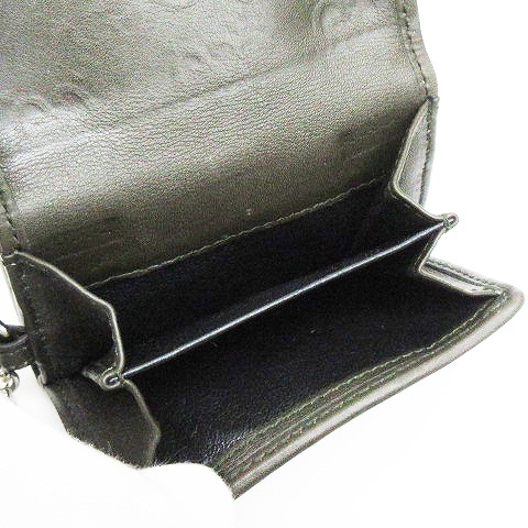 グッチ GUCCI 256442・478442 コンパクト 財布 GG シマ 三つ折り W