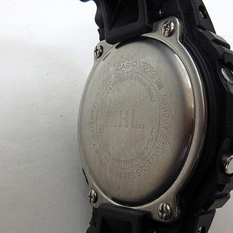 MHL × G-SHOCK 腕時計 ユニセックス 黒×白 ○