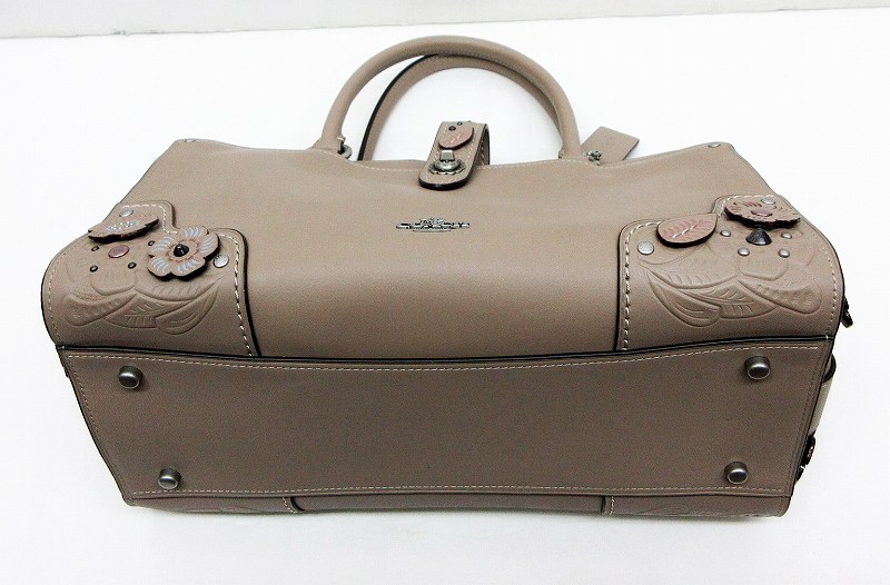 コーチ COACH 極美品 12030 サッチェル 30 ウィズ ペインテッド ティー 