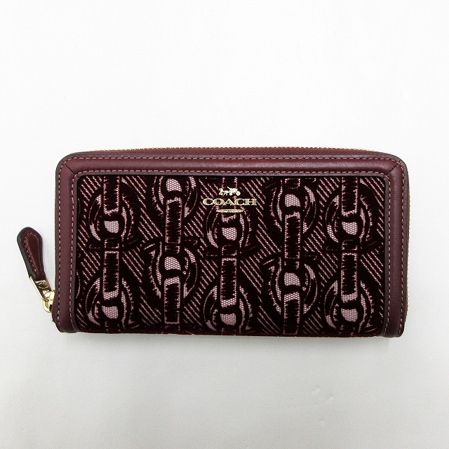 未使用品 コーチ COACH F39203 アコーディオン ウォレット 