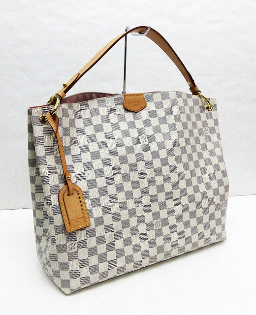 ルイヴィトン LOUIS VUITTON 美品 グレースフルPM ダミエ アズール