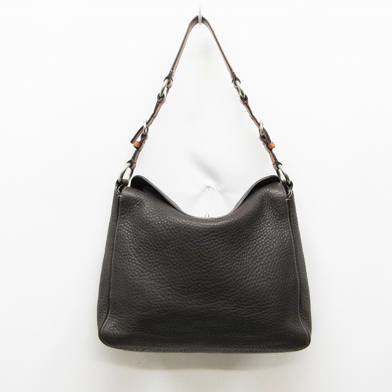 コーチ COACH 10132 2way ショルダー バッグ 鞄 ターンロック レザー 
