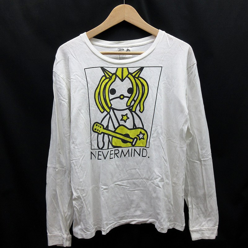 ピーピーエフエム Ppfm グランジ系 ミュージシャン プリント 長袖