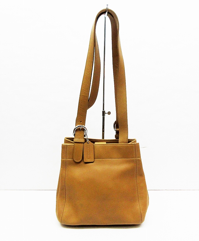 コーチ COACH 4157 オールドコーチ レザー ショルダーバッグ 茶 